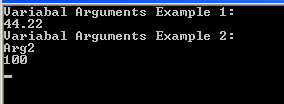 How to Pass and Handle Variable Number of Arguments in C#