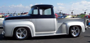 Kevin Traylor's 1956  Harley Davidson truck.   (2004 F-100 Supernationals Truck of the year)