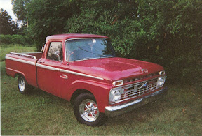 Frank Lee Horton's
1966 F100 ford custom cab
