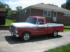 Dusty Pearse's 66' F-100 Custom Cab 6' box 390cu.in. 4-speed w/od