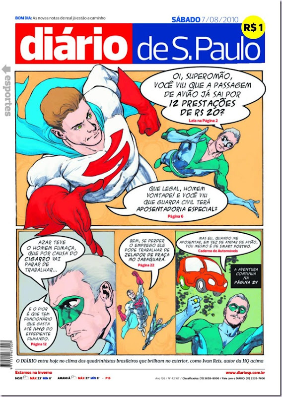 超人漫畫頭版目錄