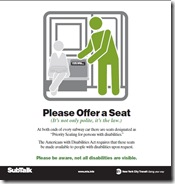Por favor, ofrezca su asiento (autobuses)