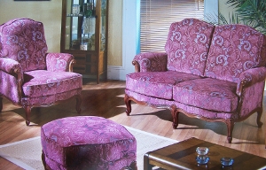 Salon tissu Régence
