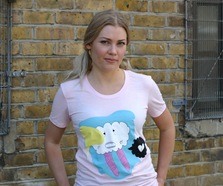 tee t-shirt tops fashion design uk apparel competition pink women top