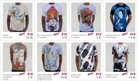 design by humans tee shirt apparel clothing streetwear competition sale t-shirt
