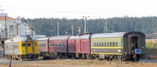 WCRA cars, Nanaimo BC