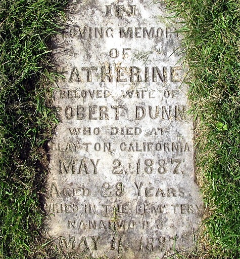 Nanaimo public cemetery
