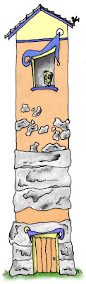 pigeons in the attic by Rebecca Michelle Lee c2010