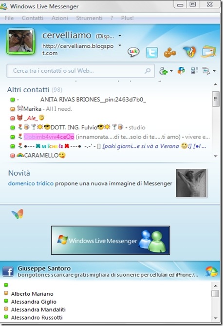 amici facebook