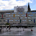 Wasserspiele auf dem Marktplatz
