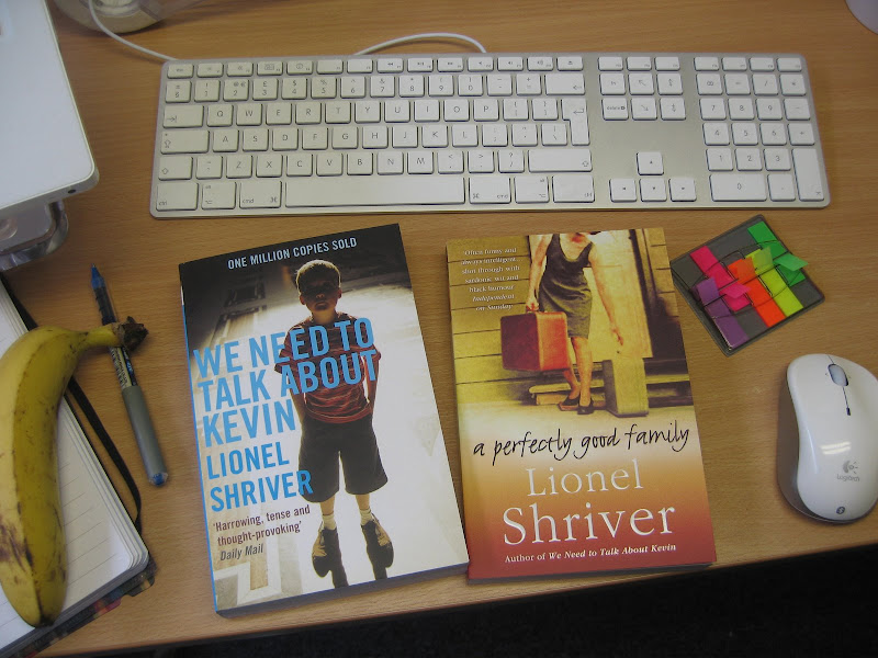 We Need to Talk About Kevin and A Perfectly Good Family by Lionel Shriver - book competition We Need to Talk About Kevin and A Perfectly Good Family by Lionel Shriver - book competition