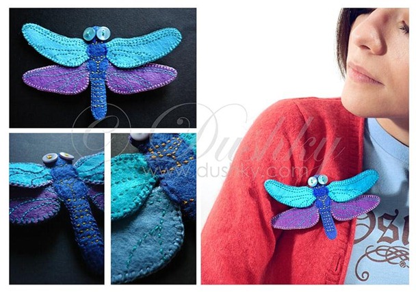 brooch dragonfly 