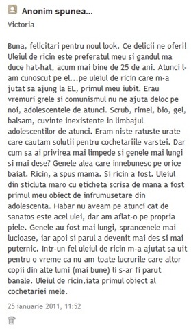 comentariul castigator