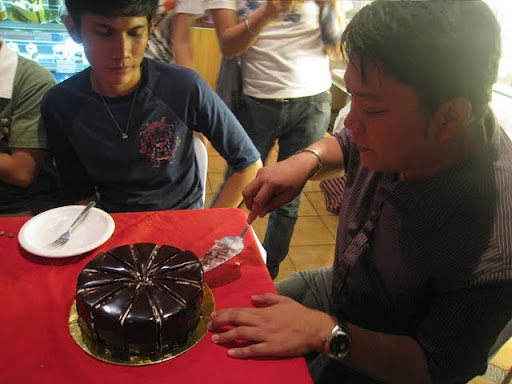 Birthday boy with Choco Loco