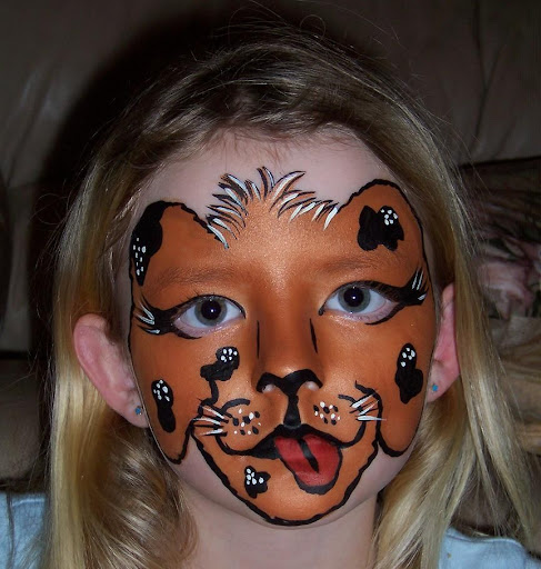 New Dog Face Painting