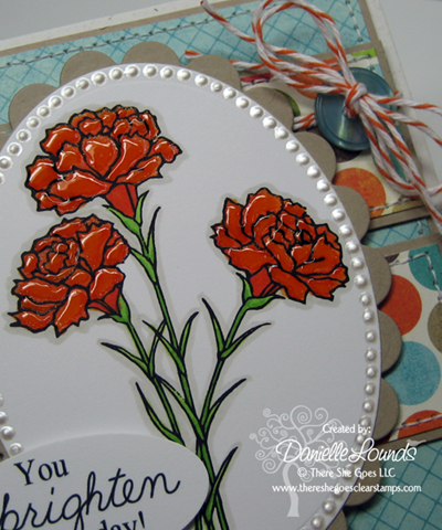 Forever_OrangeFlowersWithPolkaDots_Closeup