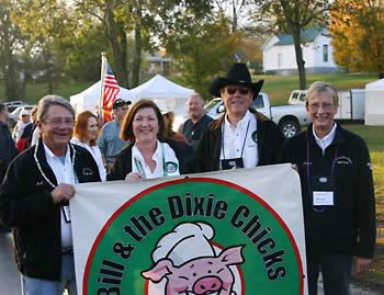 Our buddies Bill &amp; Nina with Bill &amp; the Dixie Chicks at the 2006 Jack Daniel's Invitational.