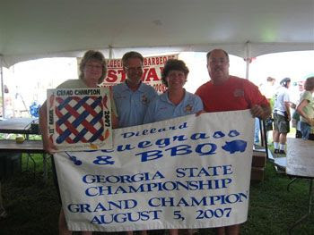 Joe Amore'-Voncile Amore' - Organizers Steve and Jane Tomlin - Dillard, GA - August 04, 2007