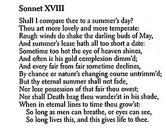 love sonnet