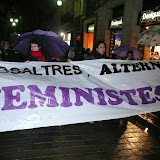 8 de març 2010 a Barcelona - manifestació i festa de dones