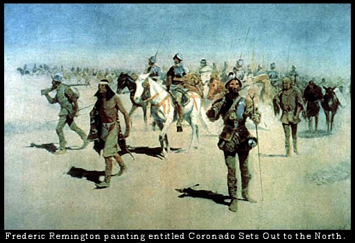 Coronado Sets Out to the North