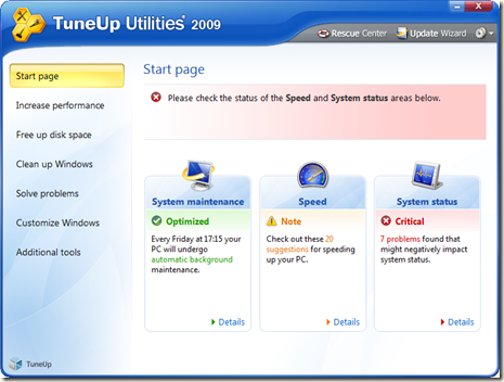  TuneUp Utilities 2009 Review and Giveaway