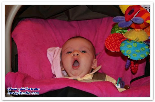 Cute babies with their funniest yawn Cute babies with their funniest yawn