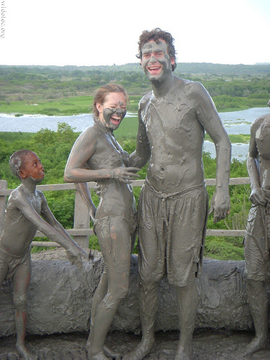 Mud bath in chile, weird