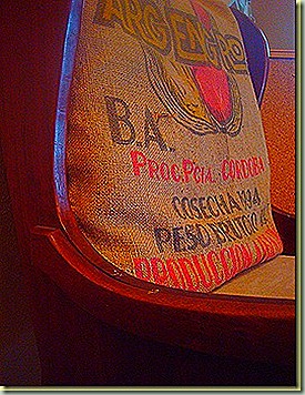 burlap slip cover burlap slip cover