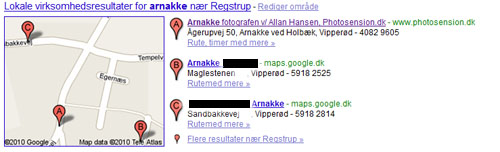 Arnakke Fotografen - Google søgeresultat