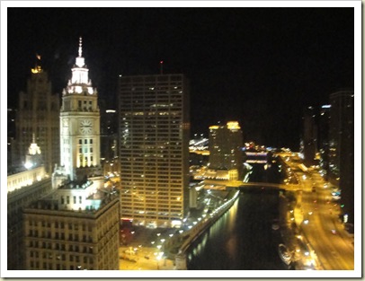 The Wrigley Building and the Chicago River