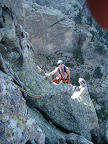 Sur le fil de la pointe du mouflon.