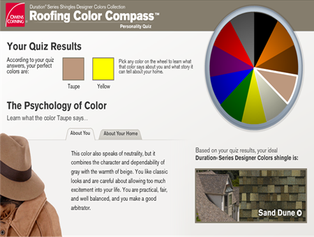 roofing color