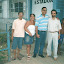 Mutirão Bairro Coplan (2003) Ivan, Sara, André Eloy e o grande amigo Dr. Catulo