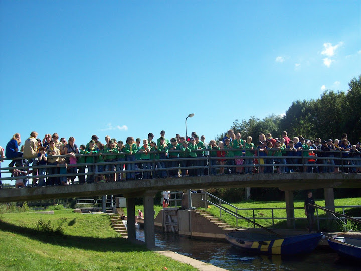 Op de brug