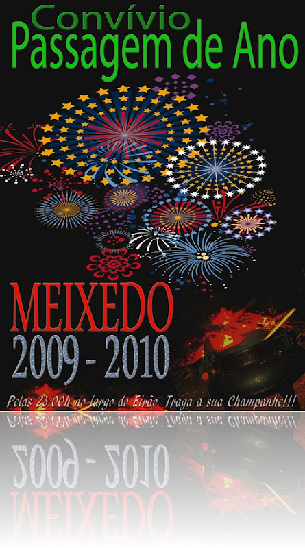 cartaz passagem de ano 2009