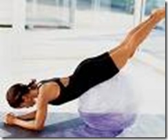 balance ball pilates