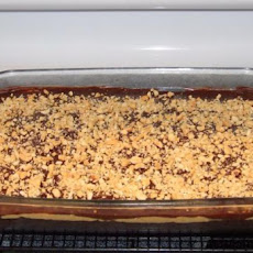 Triple-Layer Peanut Butter Brownies