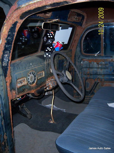 Ruwet Mom 1947 Dodge Pickup Rat Rod Interior View Of The Cab