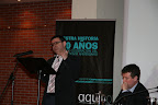 José Luis Fernández, hablando sobre los extranjeros que dejaron su huella en la Asturias del siglo XIX