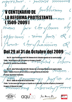 Cartel informativo de las jornadas