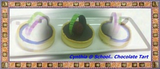 chocolate tart