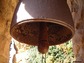 Badajo de la campana de la ermita de Sant Salvador de Margalef