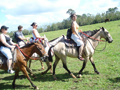 After galloping through some mud-pits, those pants were not so white.
