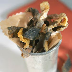 Salmon Skin Fritters