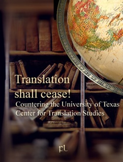 Translation Shall Cease Cover Translation Shall Cease Cover