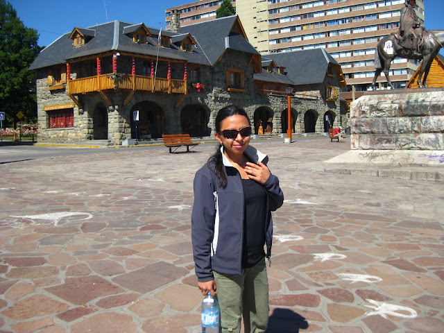 Bariloche, a nice city in northern Patagonia.