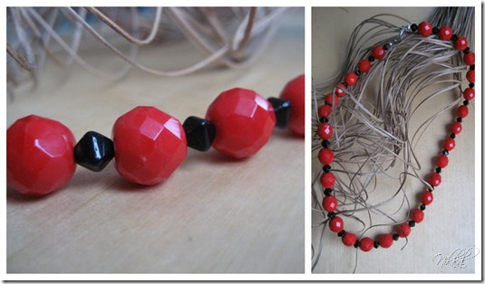 the red one collage