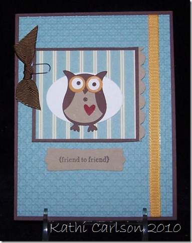 Stampin' Up Owl Punch_September 2010