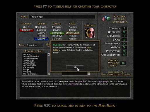 Eschalon Book 2 Linux